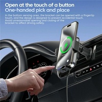 Intelligent Induction Wireless Car Charger - 66w High Power - Tarnish thumbnail