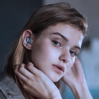 Wireless Bluetooth 5.1 Headset - True Compact and Colourful - Black thumbnail