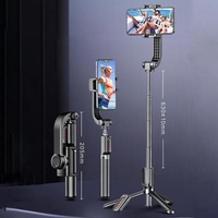 Smart Anti-shake Selfie Stick with Bluetooth Remote thumbnail