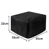 35x35x22cm Durable Oxford Cloth Projection Dust Cover - Black thumbnail