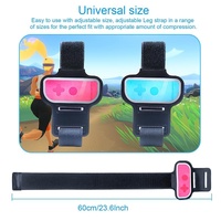 2-pack Joy-con Leg Straps for Nintendo Switch - Black thumbnail