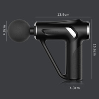 Electric Triangular Fascia Massage Gun - Silver Button Style thumbnail