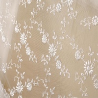 White Lace Piano Dust Cover - Embroidered Full Size Double Seats 153x33x120 thumbnail