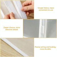 Waterproof Hanging Storage Bag for Dustproof Organization - White thumbnail