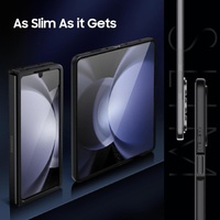 Ultra-thin Translucent Magsafe Case for Samsung Galaxy z Fold4 - Black thumbnail