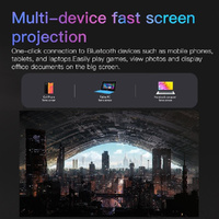 Portable Hd Wifi Projector For Android Devices - Black thumbnail