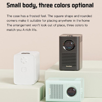 Portable Hd Wifi Projector With Android 10 Os - S30 Max - Black thumbnail