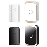 Smart Wireless Doorbell Alarm With 3 Split Type Door Sensors - Gold thumbnail
