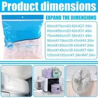 10-pack Disposable Dust Covers for Electric Cooker and Oven - 120x120cm White - 120X120Cm thumbnail