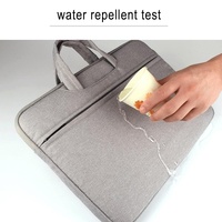 Lightweight Laptop Bag with Durable Zipper for Macbook Samsung Sony Dell Alienware Chuwi Asus Hp - Black thumbnail