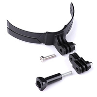 Foldable Action Camera Helmet Mount Kit with j Hook and Phone Clamp thumbnail