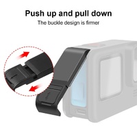 Silicone Protective Case with Wrist Strap and Lens Cover for Gopro Hero12 thumbnail