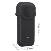 Silicone Full Body Protective Case for Insta360 one X2 - Dust Proof thumbnail