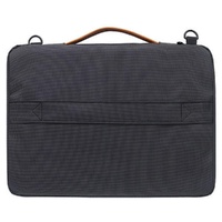 Waterproof Nylon Laptop Handbag with Trolley Strap - Fits 13-14 Inch Laptops - Black thumbnail