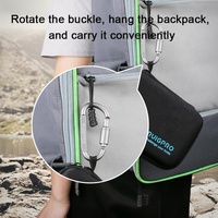 Portable Shockproof Waterproof Case for Dji Action - 33.5cm x 22.7cm x 6.3cm thumbnail