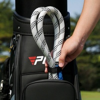 Golf Power Rope Swing for Rhythmic Training - Indoor / Outdoor Exerciser - Orange Black thumbnail