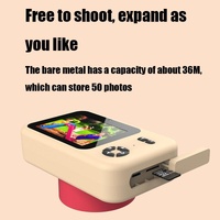 Mini 4k Dual Camera for Kids - 50mp Front & Rear - Yellow thumbnail