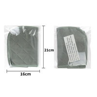 Small Home Bread Maker Dust Cover - Polyester Material - Dark Brown thumbnail
