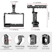 Sony Alpha 7C Video Camera Cage With Handle thumbnail