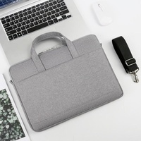 Waterproof Oxford Cloth Laptop Handbag - Fits 13.3 Inch - P310 - Grey thumbnail