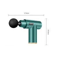 Fascia Mini Electric Muscle Portable Fitness Muscle Relaxing Massager / Massage Gun - Dark Night Black thumbnail
