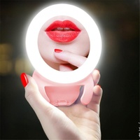 Portable Handheld Live Light for Mobile Self-timer - White thumbnail