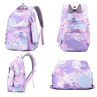 Backpack Set with Lunch Bag & Pencil Case for Kids - Purple thumbnail