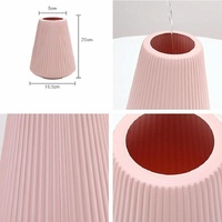 Decorative Wet and Dry Flower Vases for Creative Home Furnishings - Pink thumbnail