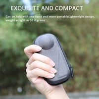 Lightweight Waterproof Insta360 X4 Mini Storage Bag - Light Gray thumbnail