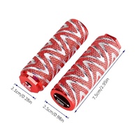 Rear Foot Pegs for Xiaomi M365 Electric Scooter - Red thumbnail