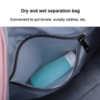 Women Dry / Wet Gym Bag with Separation - no Code - Deep Pink thumbnail