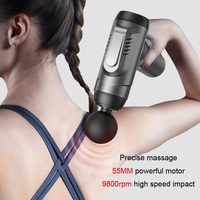 Intelligent 6-Speed Fascia Massager With 4 Heads - Green thumbnail