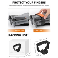 Fixed Propeller Guard for Dji Air 3 - Blade Holder - Black thumbnail