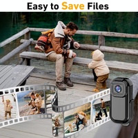 1080P Mini Action Cam For Sport Dv Video Recording 0.96 Inch Pocket Camera - Black thumbnail