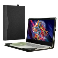 Protective Laptop Case for Hp Envy X360 15 Leather - Black thumbnail