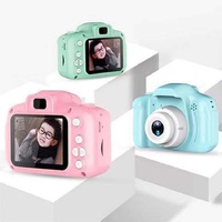 Portable 8.0mp Hd Children's Digital Camera with 2.0 Screen - Pink thumbnail