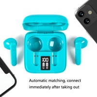 Wireless In-ear Earphone with Touch Control and Led Display - Bluetooth 5.0 - White thumbnail