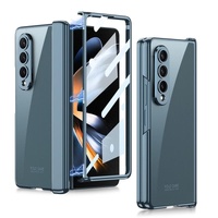 Samsung Galaxy z Fold 4 Magnetic Hinged Folding Case - Champagne Gold thumbnail