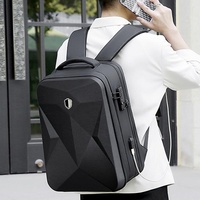 Waterproof Laptop Backpack with Usb Port - 17 Inch Capacity Password Lock thumbnail