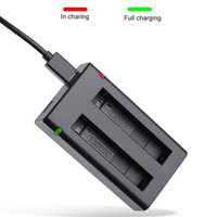 Insta360 X3 Dual Battery Charger with Indicator Light and Cable thumbnail
