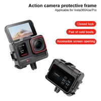 Insta360 Ace / Ace Pro Dual Cold Shoe Cage Expansion Adapter thumbnail