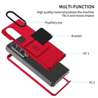 Foldable 3d Design Phone Case for Samsung Galaxy z Fold 4 / 5g - Red thumbnail
