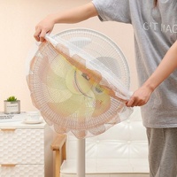 18-inch Cartoon Children's Electric Fan with All-inclusive Mesh Protection Net and Anti-pinch Hand Cover - Blue Whale thumbnail