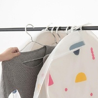 Large 3d Hanger Pocket Wardrobe with Dust Cover - Flowers thumbnail