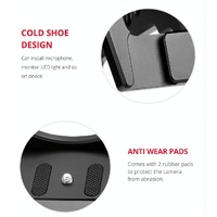 Panasonic Lumix Dc-S1H / Dc-S1 / Dc-S1R Camera Cage Stabilizer - Black thumbnail