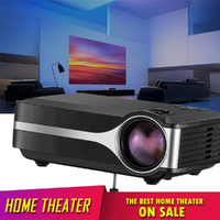 4 Lcd Projector - 80 Lumens Hd 800X480 Vga / Hdmi - Black thumbnail