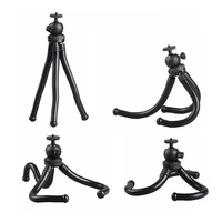Versatile Octopus Tripod for Slr Cameras Gopro and Phones - Ball Head thumbnail