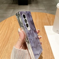 Shockproof Full Coverage Porcelain Case for Samsung Galaxy Fold3 / 4 - Purple thumbnail