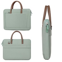 13-13.3 Inch Laptop Bag Crossbody Briefcase in Oxford Cloth - Gray - 15 - 16.1 Inch thumbnail