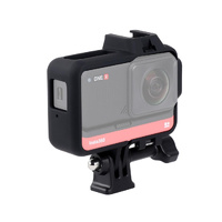Insta360 one r Protective Cage with Tripod Adapter and Cold Shoe thumbnail